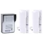 EURA ADP-48A3 (RL-3203CC) Citofono audio con filo - Bianco/Argento