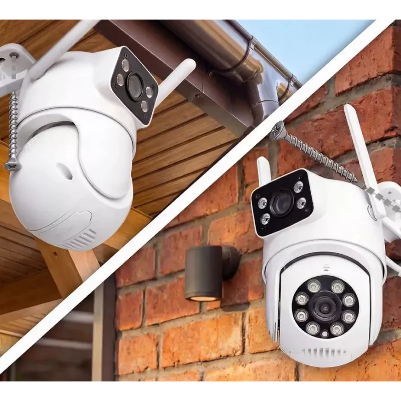 HILOOK Orllo TZ19 Telecamera IP duale (4MP+4MP Wi-Fi 4K IA)