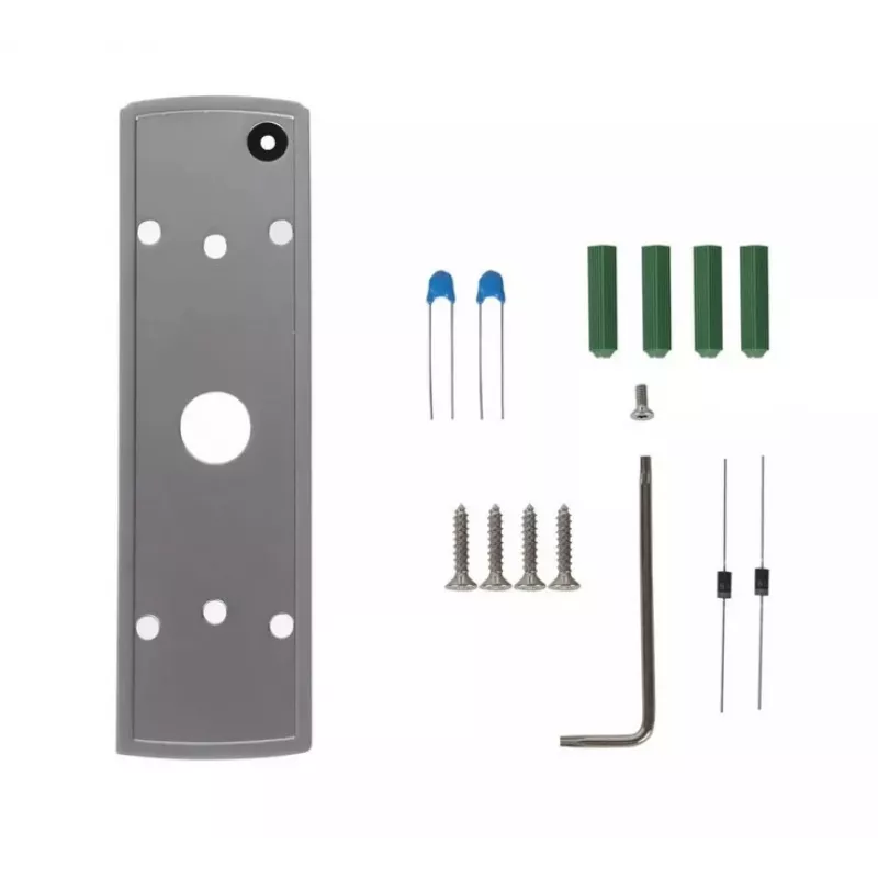 VIDOS ZS52 Lucchetto a combinazione - Lucchetto meccanico a 4 cifre per cancelli, porte, armadi