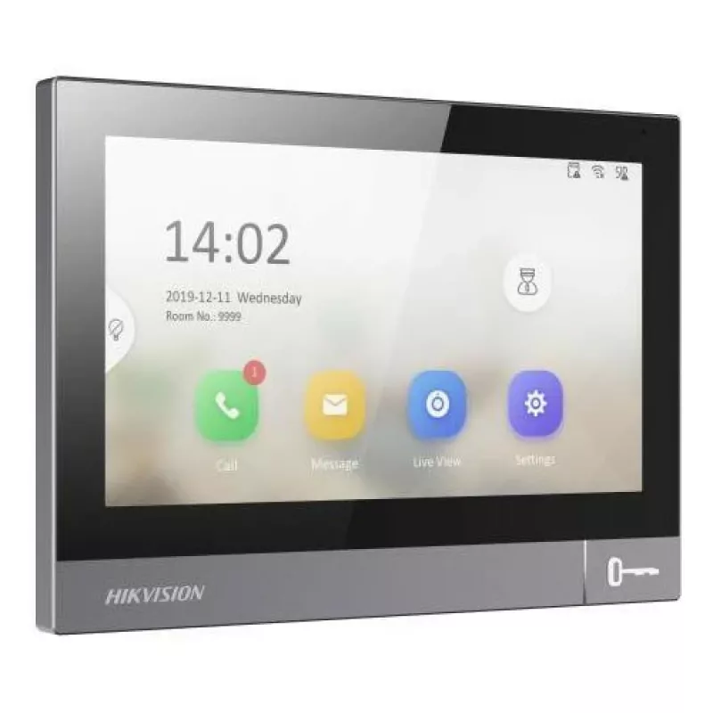 Hikvision DS-KH8381-TE1 Monitor interno citofono video IP 7 pollici touchscreen
