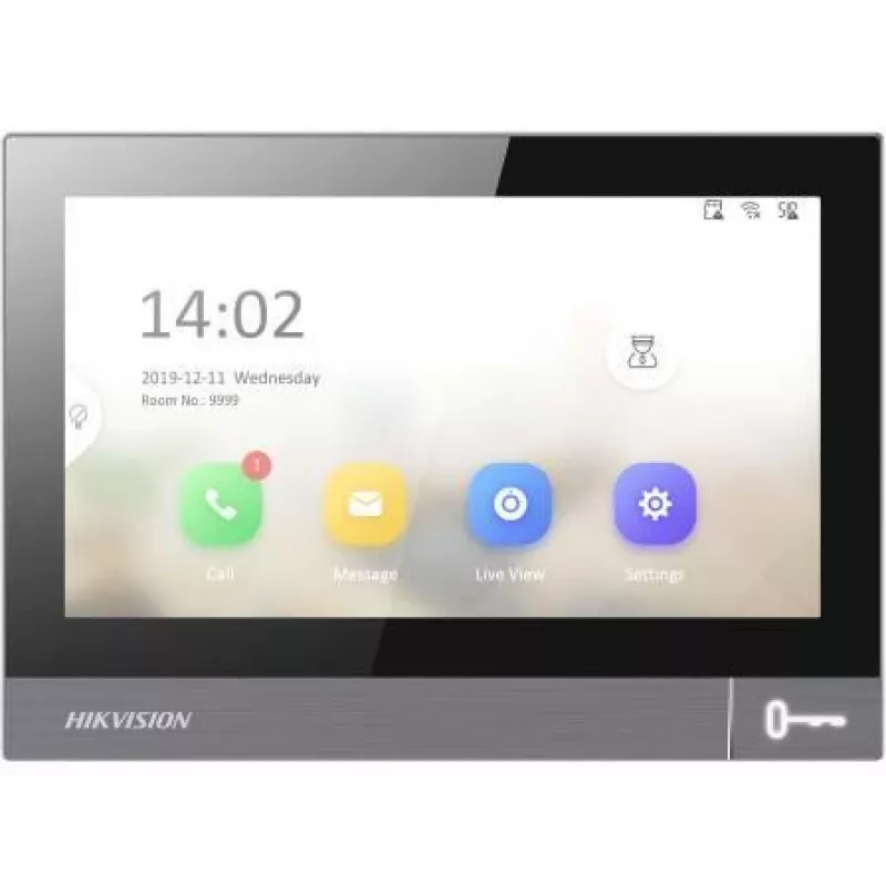 Hikvision DS-KH8381-TE1 Monitor interno citofono video IP 7 pollici touchscreen