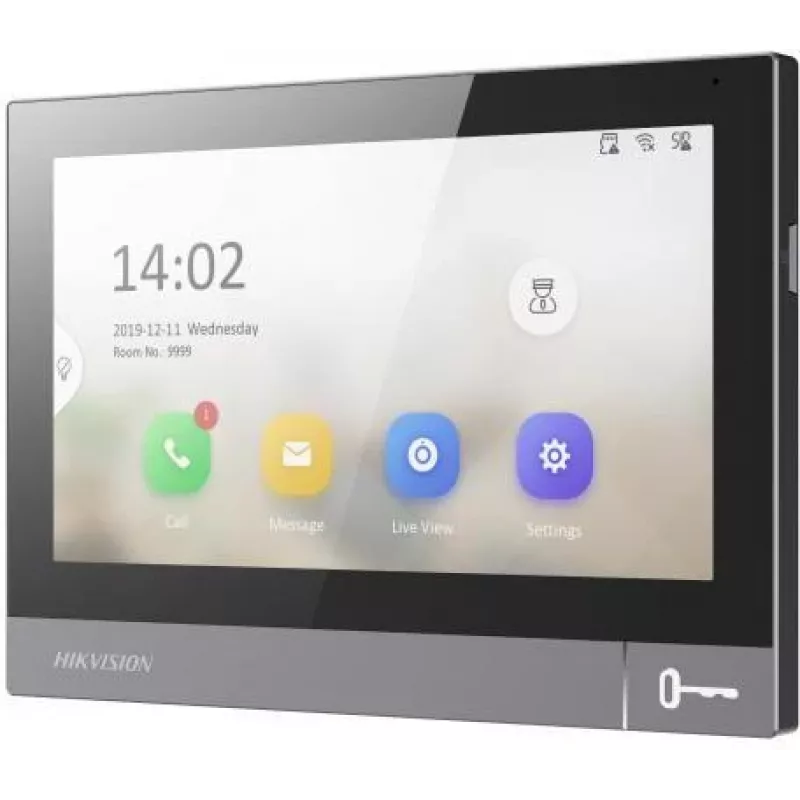 Hikvision DS-KH8381-TE1 Monitor interno citofono video IP 7 pollici touchscreen