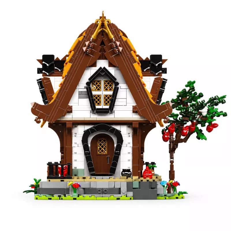 Mould King Medieval World Log Cabin 16054 Set di costruzioni (2192 pezzi)
