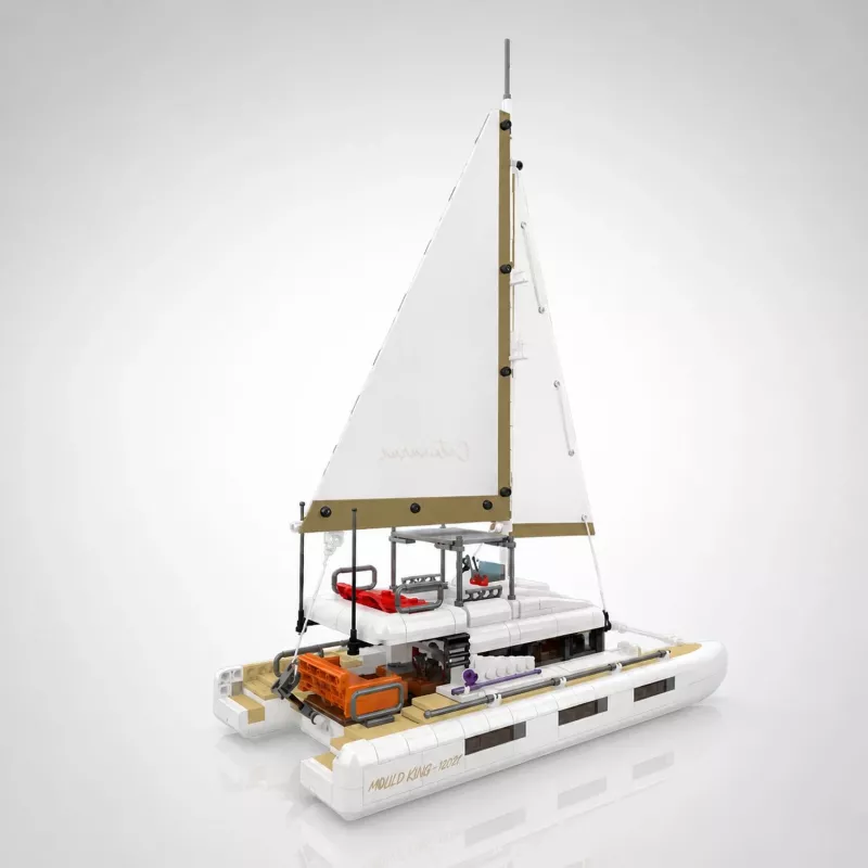 Mould King Catamarano Barca a vela 10217 Set di costruzioni (890 pezzi)