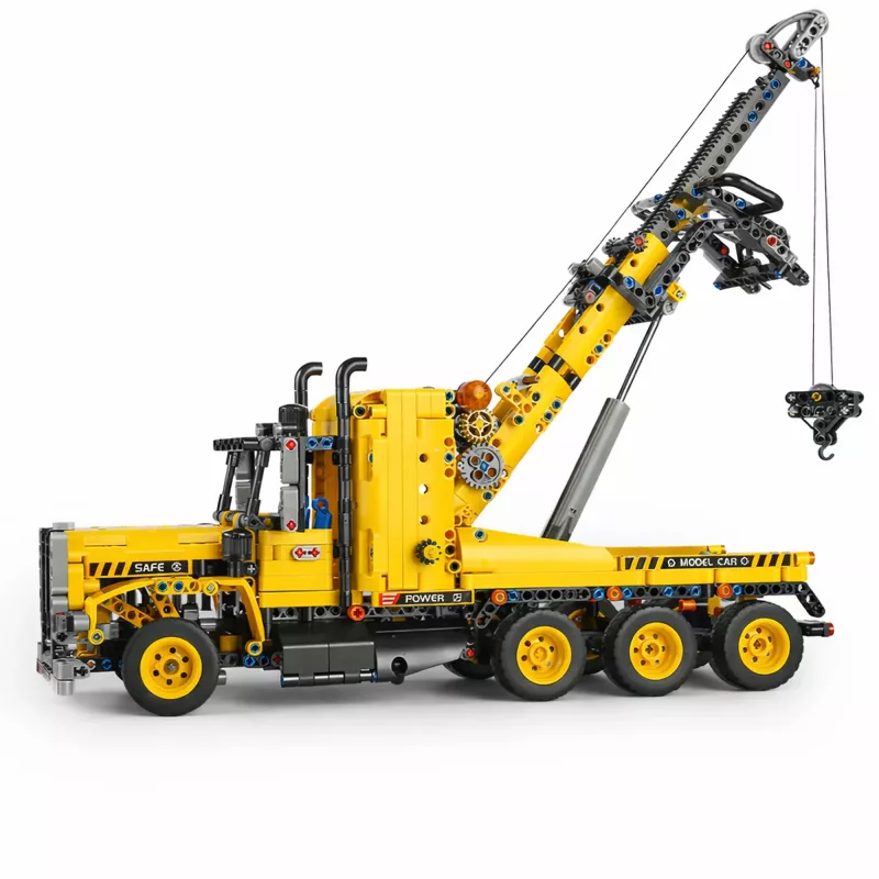 MOULD KING Abschleppwagen 17011S Set di costruzioni (1277 pezzi) - Modello Technic radiocomandato e controllato da app