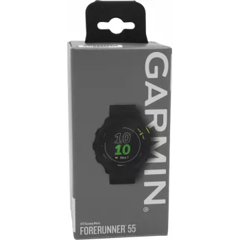 Garmin Forerunner 55 Smartwatch con cinturino in silicone, display 1,04 inch , nero