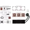 Noctua NL-LC1-36 dissipatore liquido AIO 360mm, nero/marrone