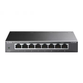TP-Link TL-SG108S switch desktop 8 porte Gigabit case in metallo V4.4