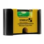 STABILA Type 81 S Pocket Electric livella, 7 cm, gialla, precisione 1,0 mm/m, con magnete e clip da cintura