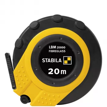 STABILA LBM 2000 fettuccia in fibra di vetro con custodia chiusa 20 m