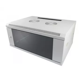 ALLNET ALL-SMC6406GRAU armadio di rete 19 pollici 6U a parete grigio chiaro serie SMC