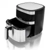 HEINRICH'S HFR 8205 Friggitrice ad aria 8,0 L 1800 W Nero e Argento
