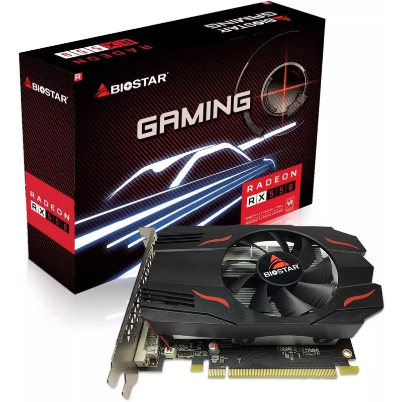 Biostar VA5515RF41 Scheda grafica AMD Radeon RX 550 4 GB GDDR5