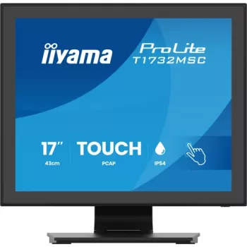 IIYAMA ProLite T1732MSC-B2S Monitor Touch PCAP 17 pollici, 1280x1024, TN LED, Multi-Touch 10 punti, Nero