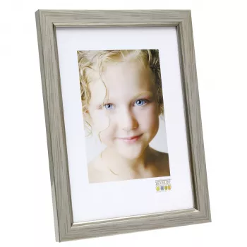 Deknudt S46AD1 Cornice singola 10x15 cm Argento MDF Plastica