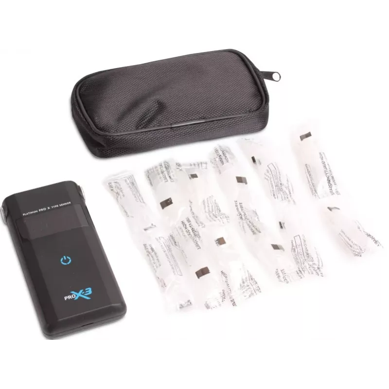 AlcoFind PRO-X-3 etilometro con boccagli, calibrazione 12 mesi