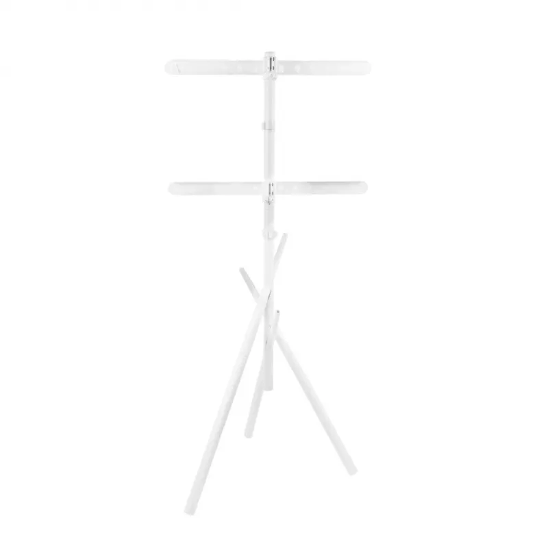 Maclean supporto/stand da terra per TV, 37-80 pollici, VESA max 600x400, max 60 kg, bianco, MC-182 W