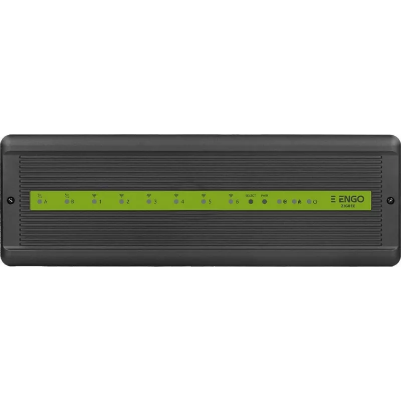 ENGO Controls ECB62-ZB unità centrale smart home, 6 zone radio + 2 cablate, 230V
