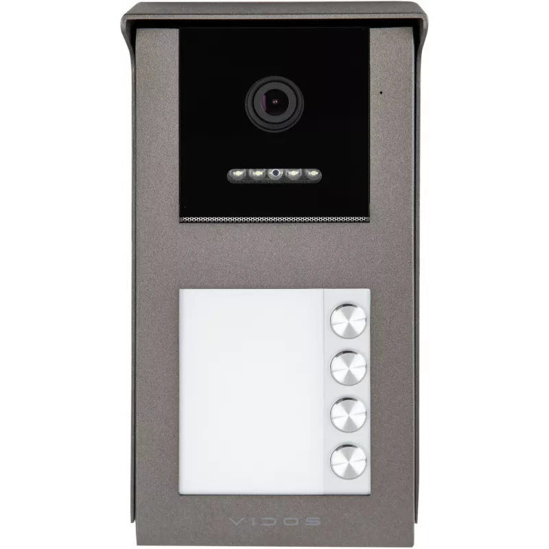 VIDOS IPX S101-4 pannello esterno 2MP 1080p IP65 antivandalo