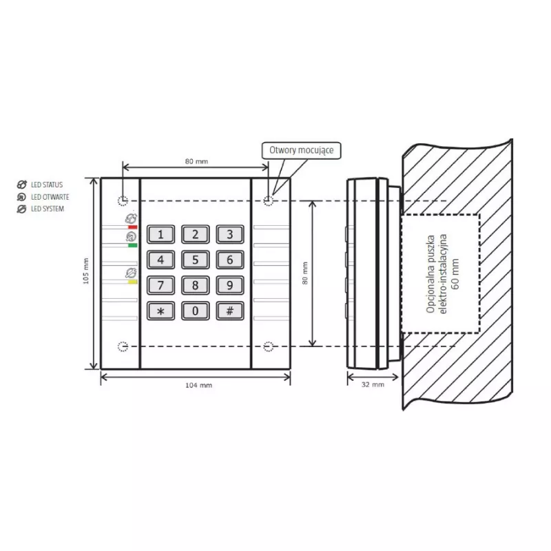ROGER PR302 controller di accesso