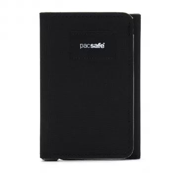 Pacsafe RFIDsafe portafoglio trifold nero