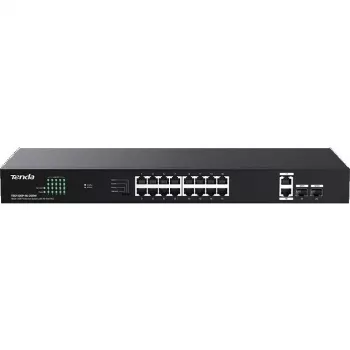 Tenda TEG1120P-16-250W switch PoE+ unmanaged 18 porte Gigabit 2 SFP 250W