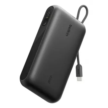 Belkin BoostCharge Power Bank con display 20000 mAh nero con cavo USB-C