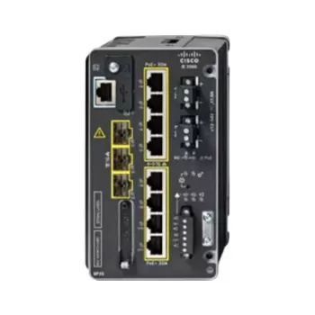 CISCO IE-3500-8P3S-A Switch industrial managed, 8 GE PoE+ e 3 GE SFP modulare, NA