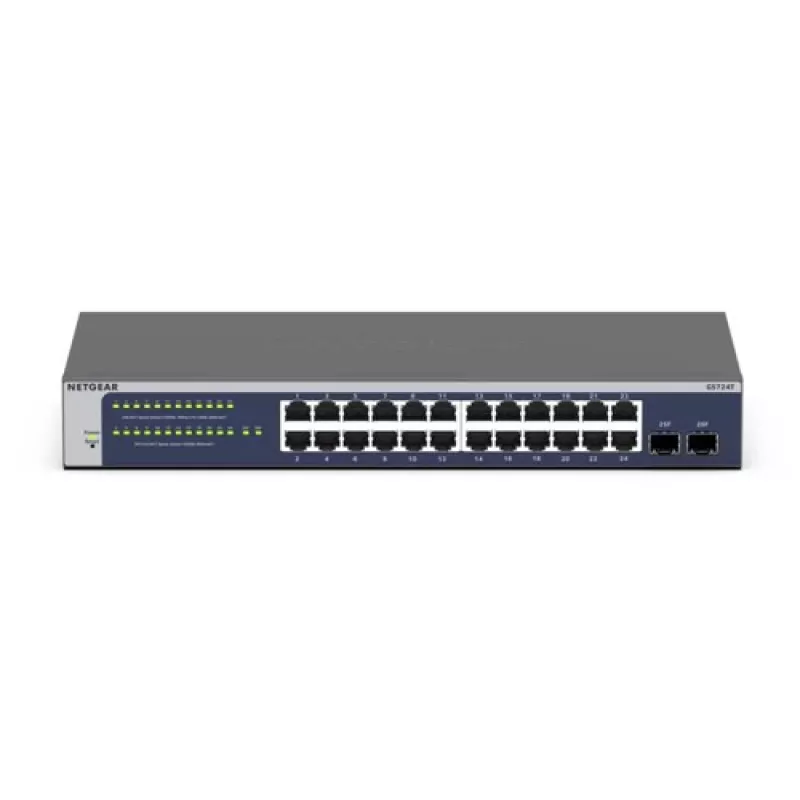 NETGEAR GS724T-600EUS switch Gigabit Smart Managed 24 porte 2x SFP