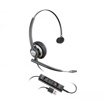 Poly EncorePro HW715 cuffie on-ear cablate con microfono con cancellazione del rumore