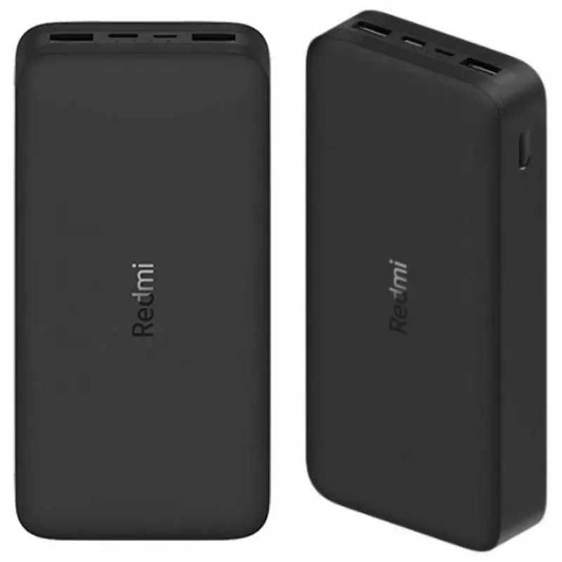 Xiaomi Redmi power bank 20000mAh 18W ricarica rapida nero