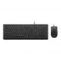 Lenovo Essential Set Tastiera e Mouse Cablati Nordic (Finlandese/Svedese) Copilot