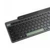 Lenovo Tastiera Bluetooth Auto-Ricaricante Nordic (Finlandese/Svedese) Storm Grey
