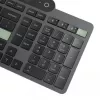 Lenovo Tastiera Bluetooth Auto-Ricaricante Nordic (Finlandese/Svedese) Storm Grey