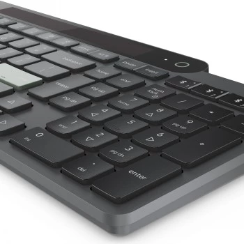 Lenovo Tastiera Bluetooth Auto-Ricaricante Nordic (Finlandese/Svedese) Storm Grey