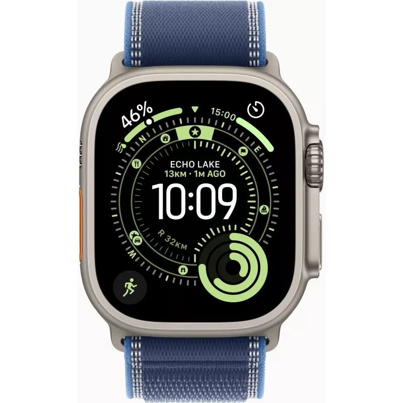 Apple Watch Series 9 GPS + Cellular 45mm Cassa Midnight Aluminum con Cinturino Midnight Sport