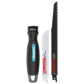 Makita P-84866 Impugnatura multitool con set di lame per sega alternativa e adattatore esagonale da 1/4