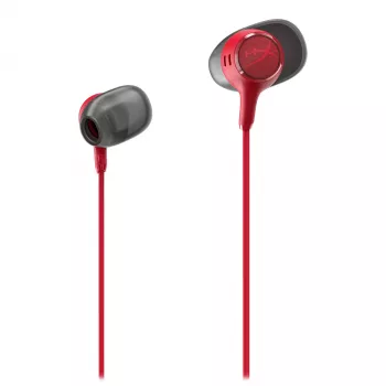 HyperX Cloud Earbuds III (Rosso) - headset gaming in-ear con microfono in linea, driver da 14 mm, connessione cablata da 3,5 mm