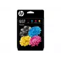 HP 937 CMYK cartuccia originale confezione da 4