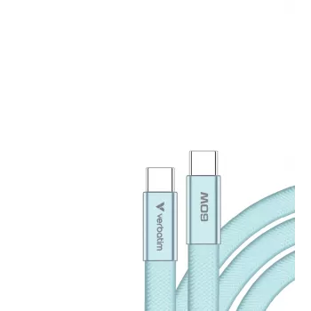 Verbatim Sync & Charge USB-C a USB-C 60W 120cm blu
