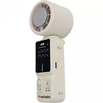 Verbatim Cool inchn´Go Ice Touch Mini ventilatore portatile bianco/argento 32348