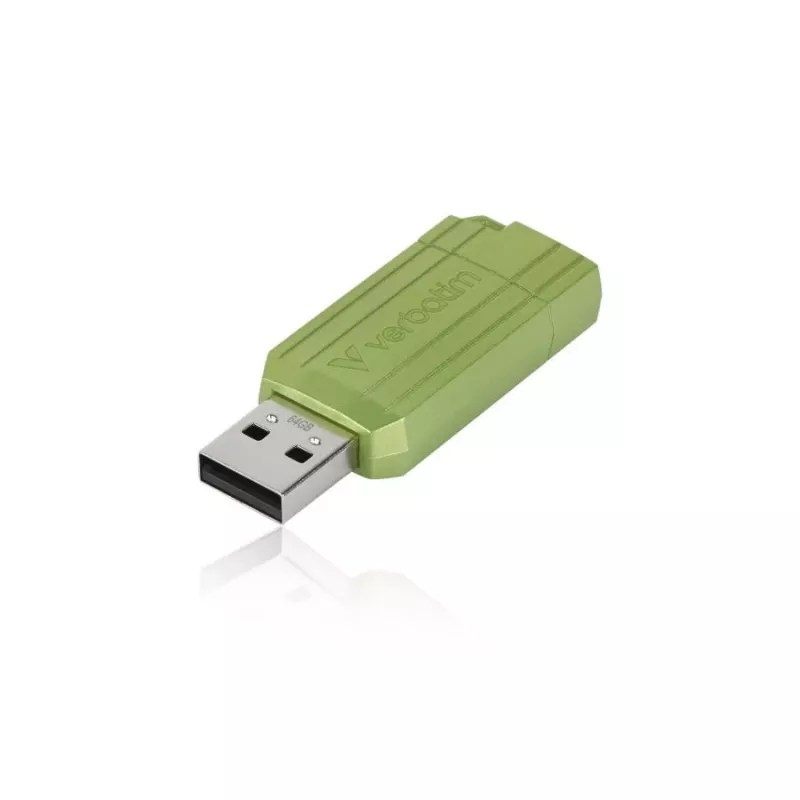 Verbatim Store n Go Pinstripe USB 2.0 Eucalyptus Green chiavetta USB 64GB