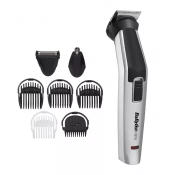 BaByliss 8-in-1 Titanium Silver, Black Nickel-Metallidruro (NiMH)