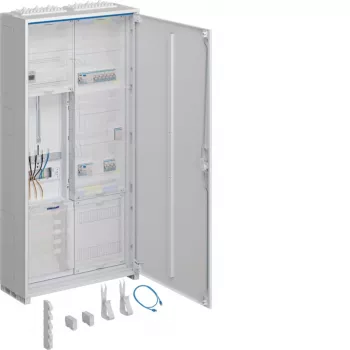 Hager ZB323T15DT quadro di misura e distribuzione universale IP44 15 file 180 TE 3 campi bianco