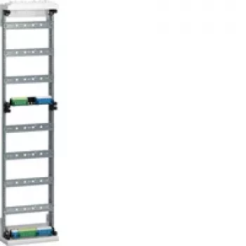 Hager ZAS207BE25A colonnina di allacciamento contatori universZ 2 posti contatore eHZ 5 poli + APZ