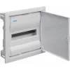 Hager Volta VU12AT quadro da incasso con porta in metallo, 1 fila, 12 moduli, IP30, QuickConnect