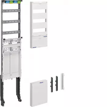Hager eHZ kit di montaggio contatore 1200mm 1 campo ZU43ME per sistemi a barre collettrici