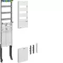 Hager eHZ kit di montaggio contatore 1200mm 1 campo ZU43ME per sistemi a barre collettrici