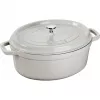STAUB LA COCOTTE pentola in ghisa ovale 3,2 L, grigio tartufo
