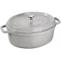 STAUB LA COCOTTE pentola in ghisa ovale 3,2 L, grigio tartufo